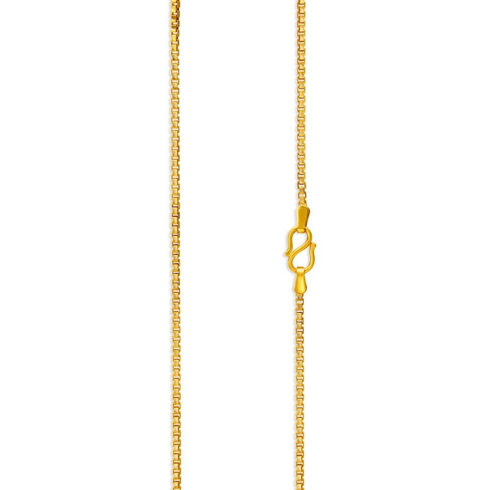 

Dainty Glossy Gold Chain