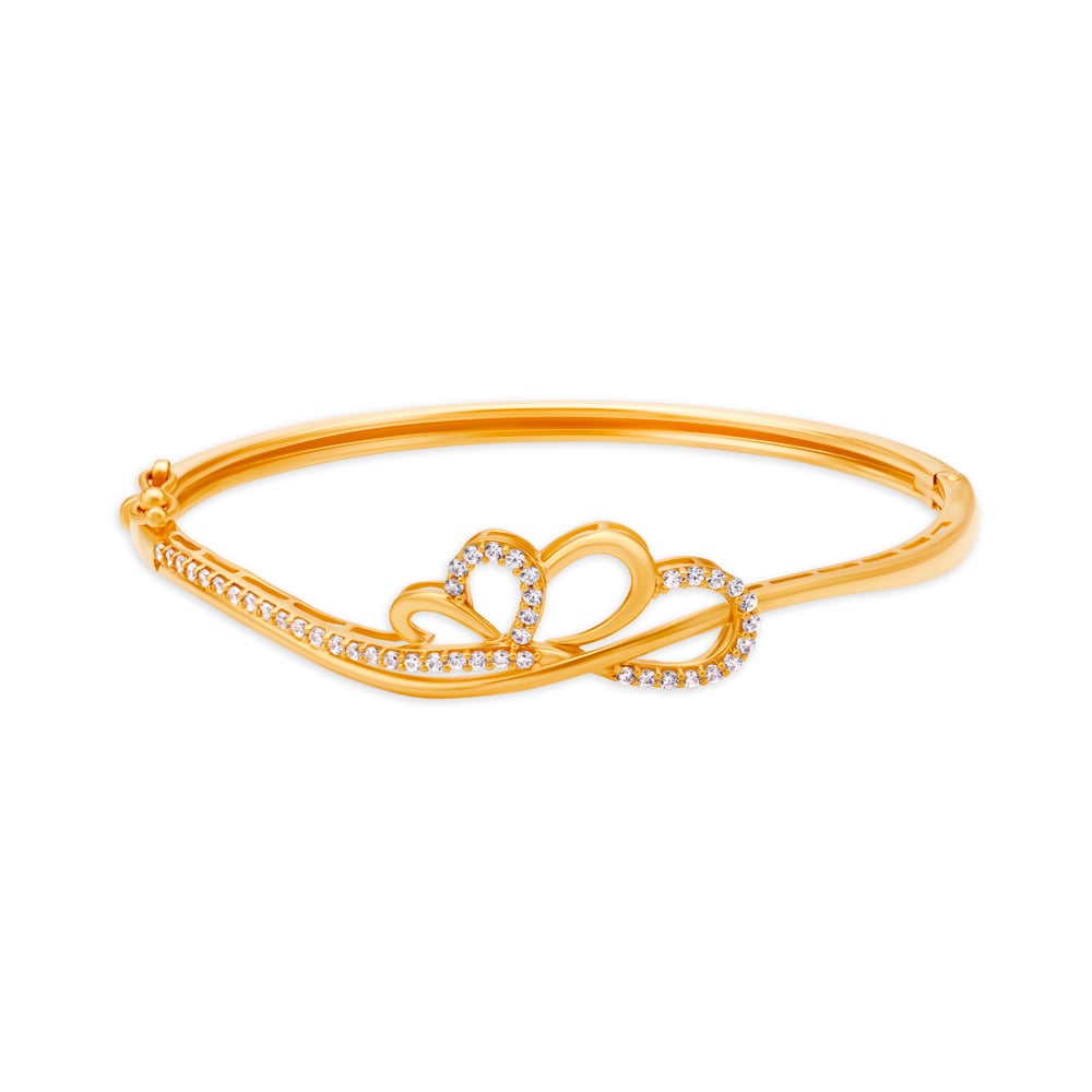 

Dainty Gold Bangle