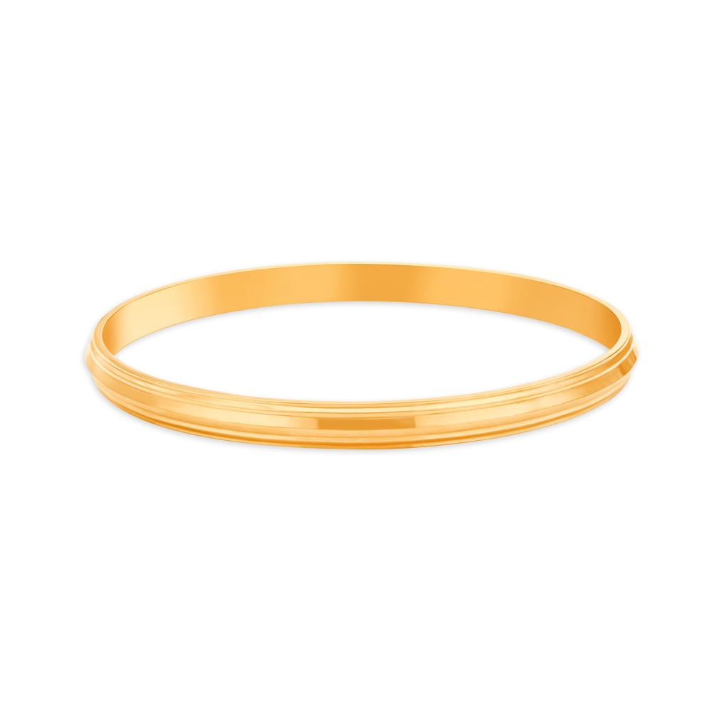 

Minimalistic Gold Kada for Men