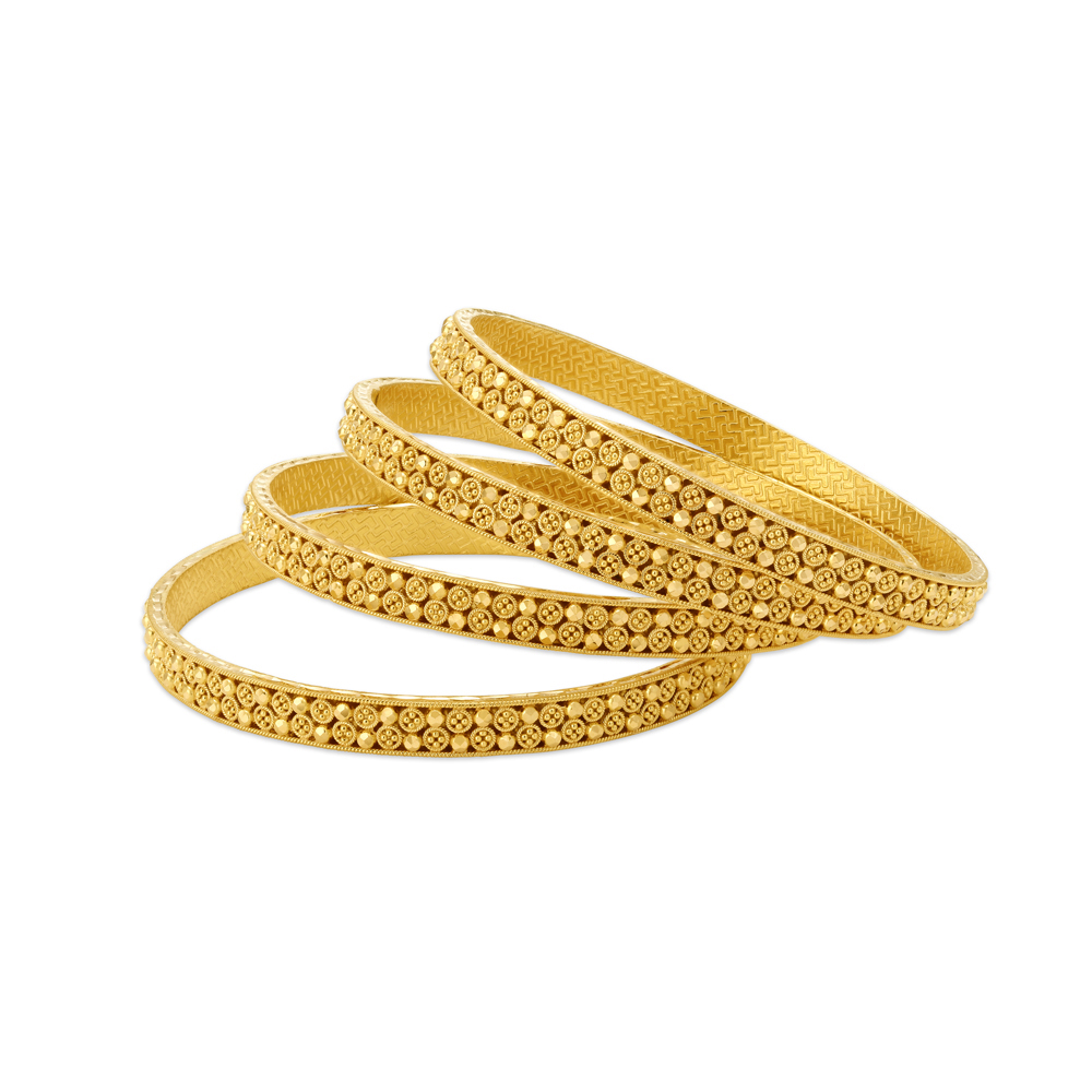 

Majestic Gold Bangles