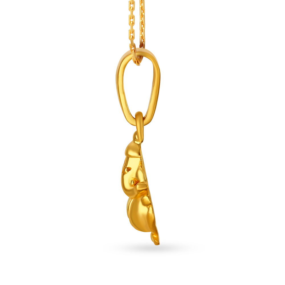 

Gold Ganesh Pendant