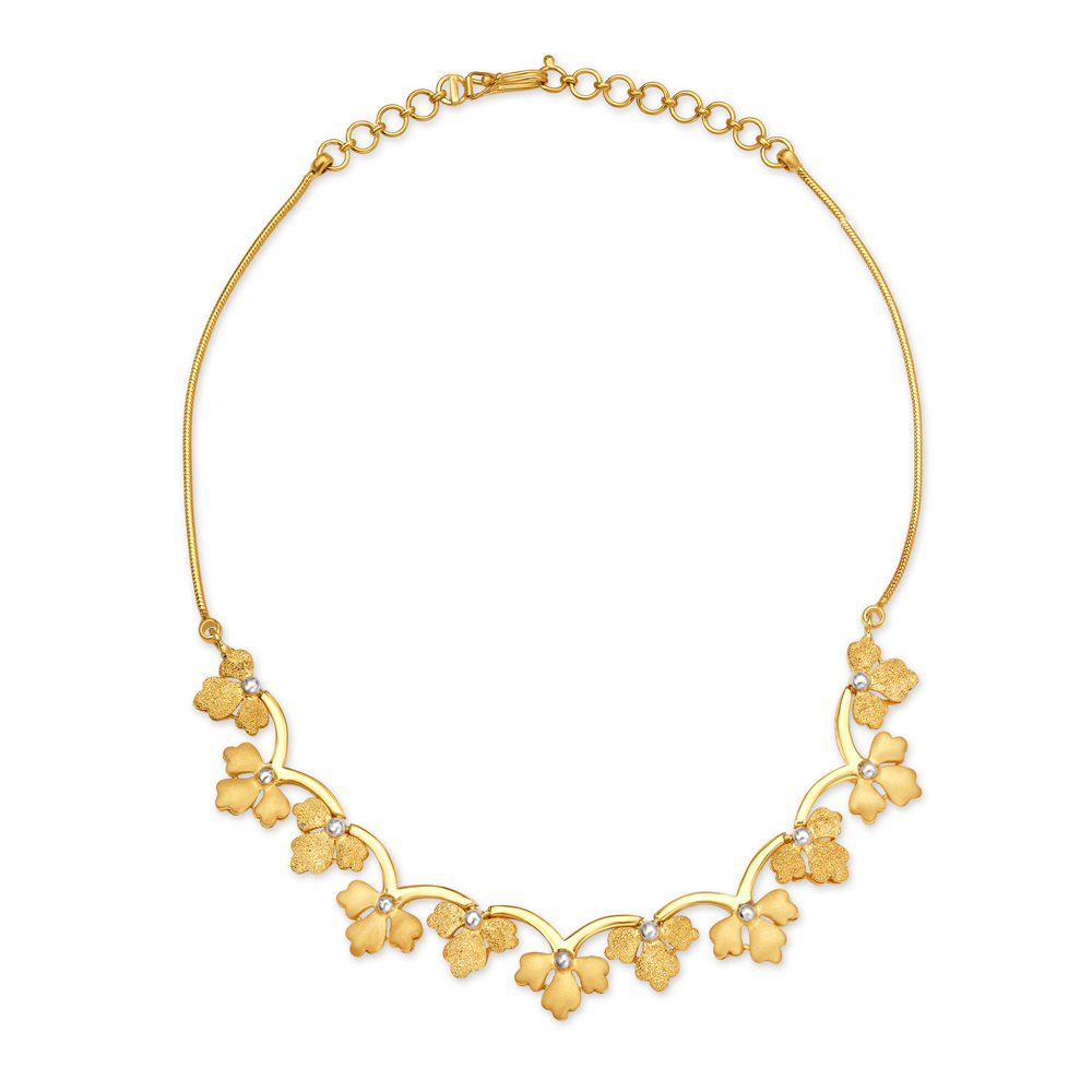 

Charming Gold Necklace Set