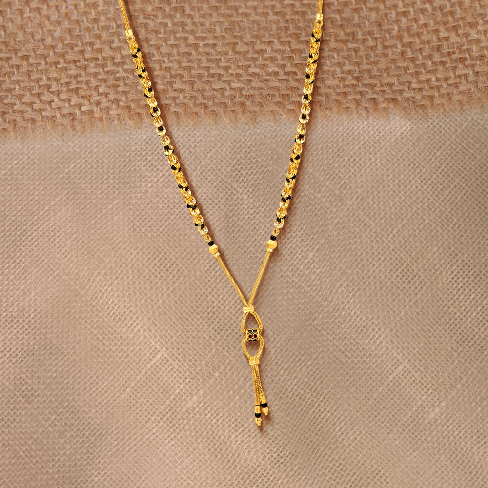 

Cylinder Knot Mangalsutra