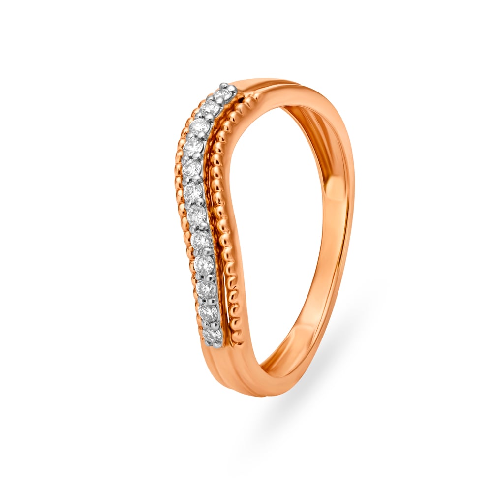 Buy Mia by Tanishq 18k Gold Casual Diamond Ring for Women Online At Best  Price @ Tata CLiQ