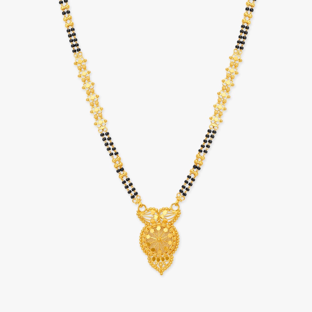 

Intricate Gold Mangalsutra