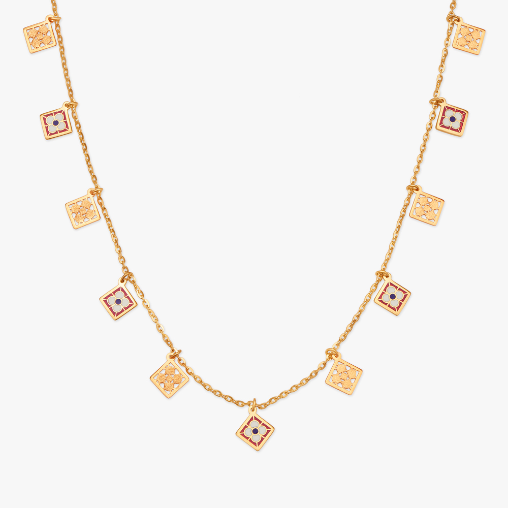 

Golden Charms Necklace