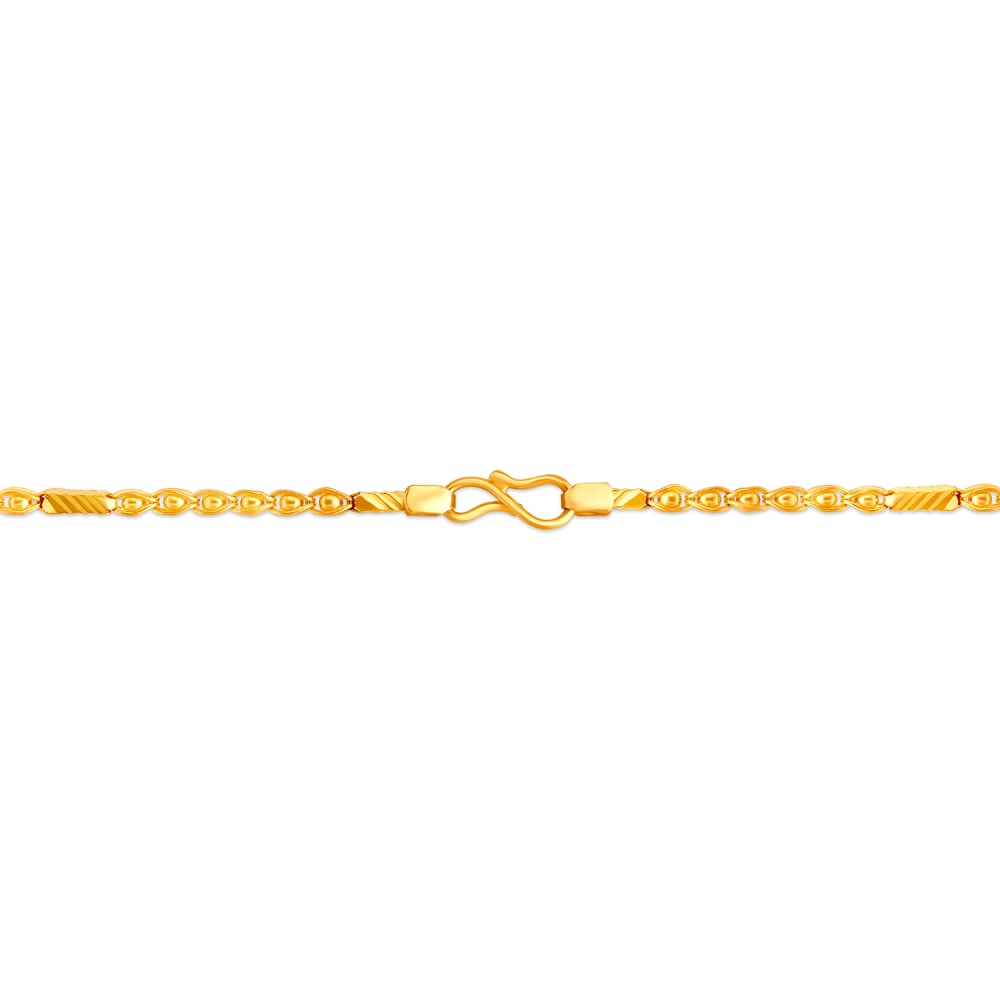 

Traditional Patterned Gold Chain