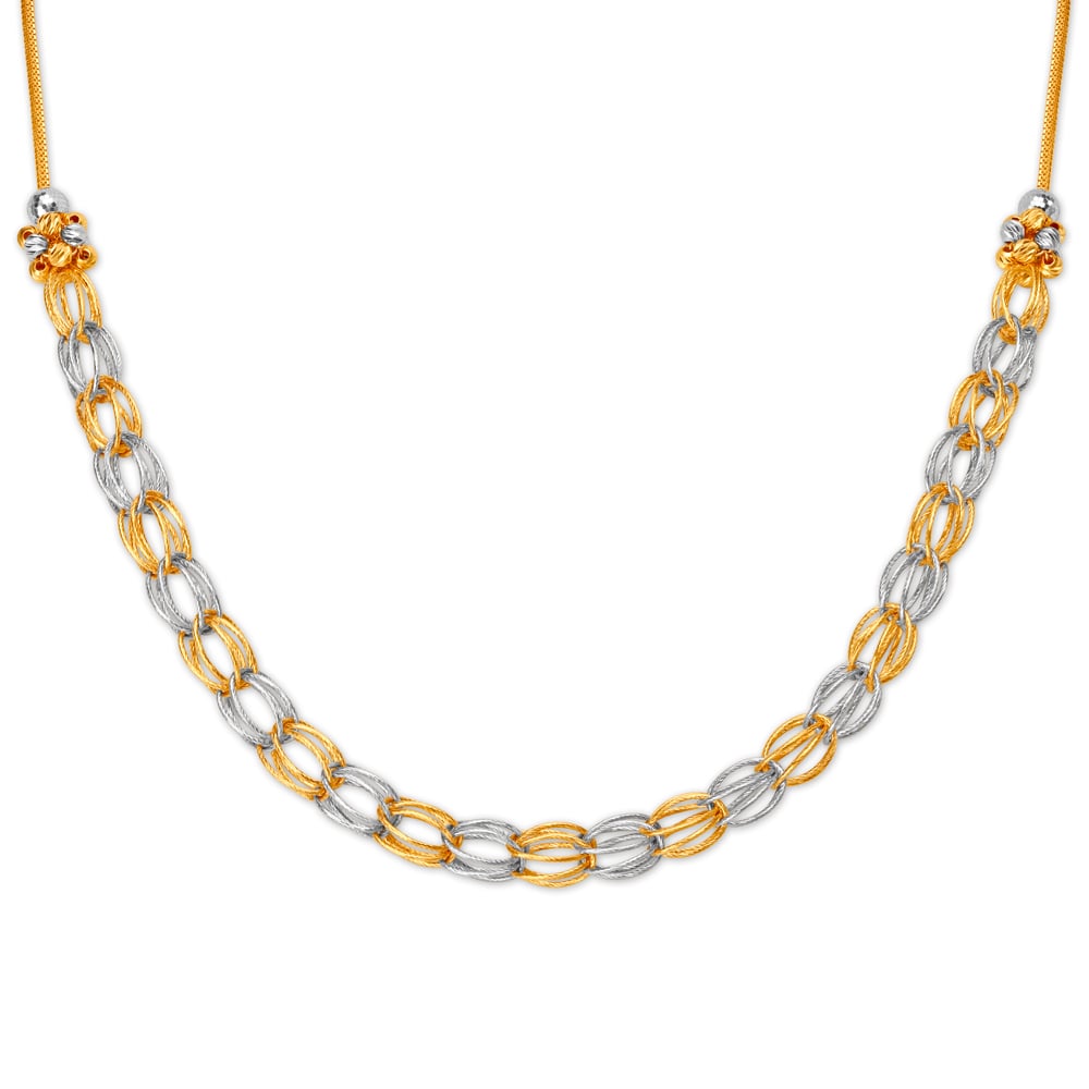 

Gorgeous Link Style Gold Chain