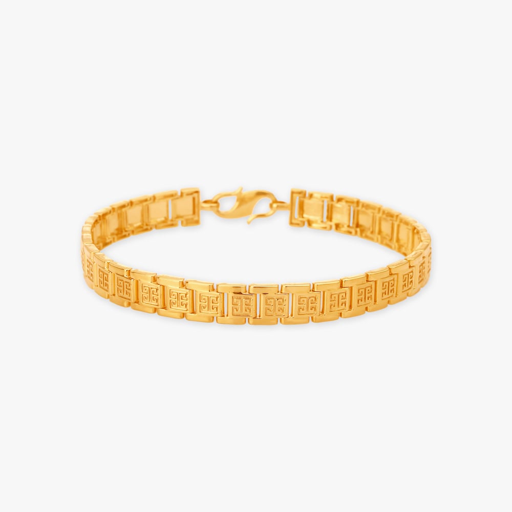 Buy Gold & Diamond Bracelet for Men & Women Online | Tanishq