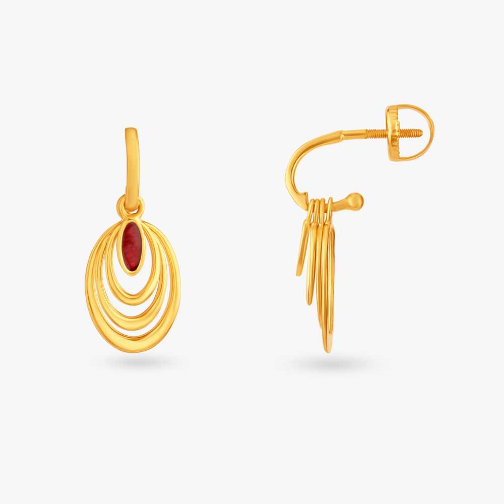 

Modern Chic Drop Earrings