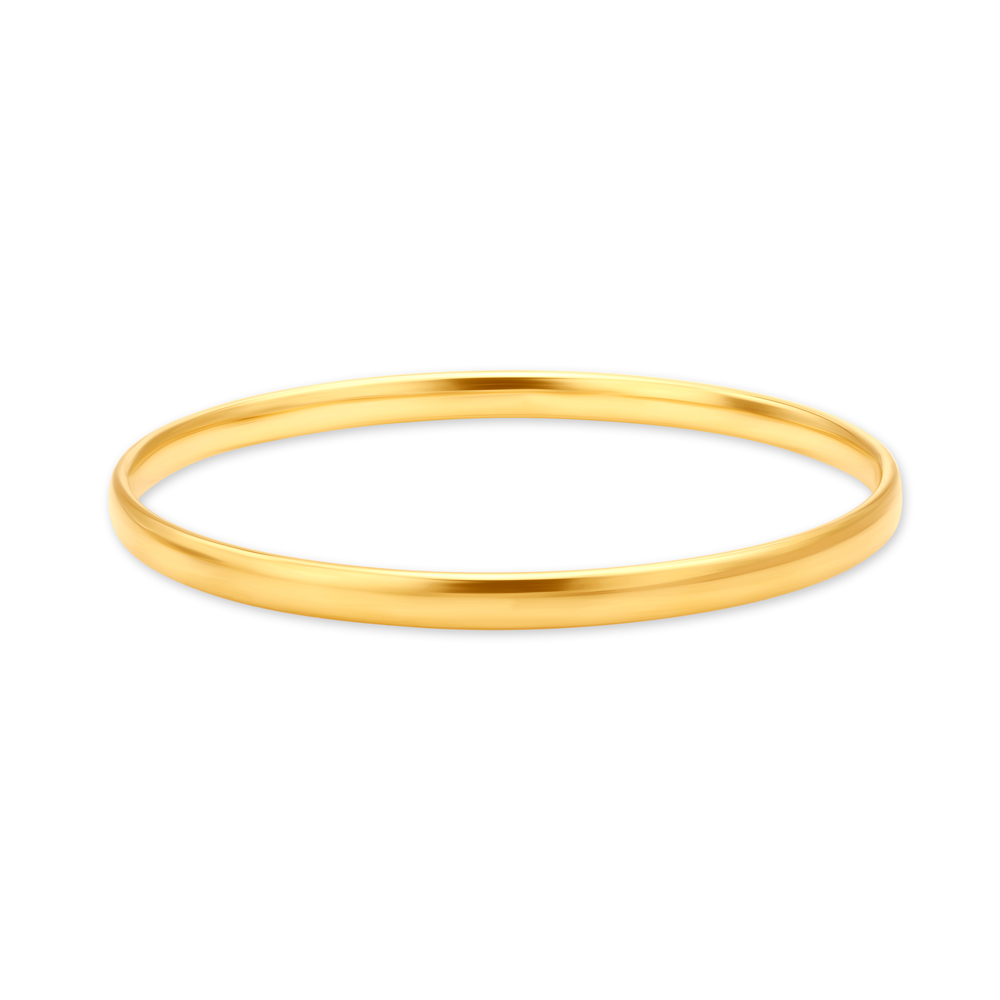 

Polished Plain Gold Bangle