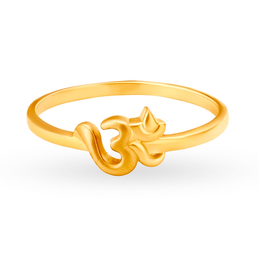 

Eternal Om Gold Finger Ring