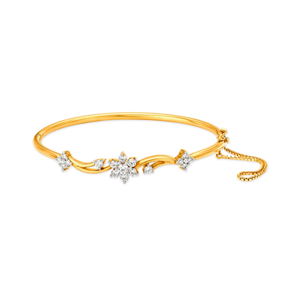 Elegant Diamond Bangle