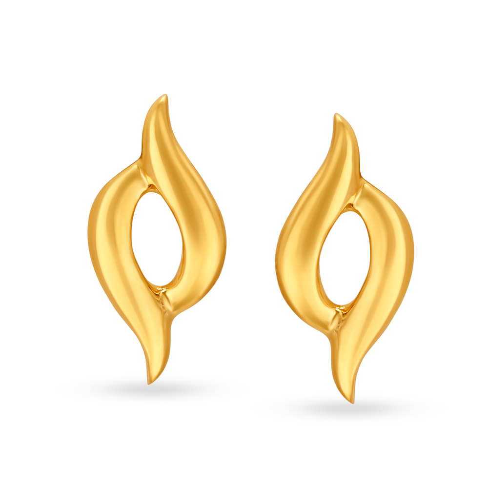 

Winning 22 Karat Yellow Gold Flame Studs