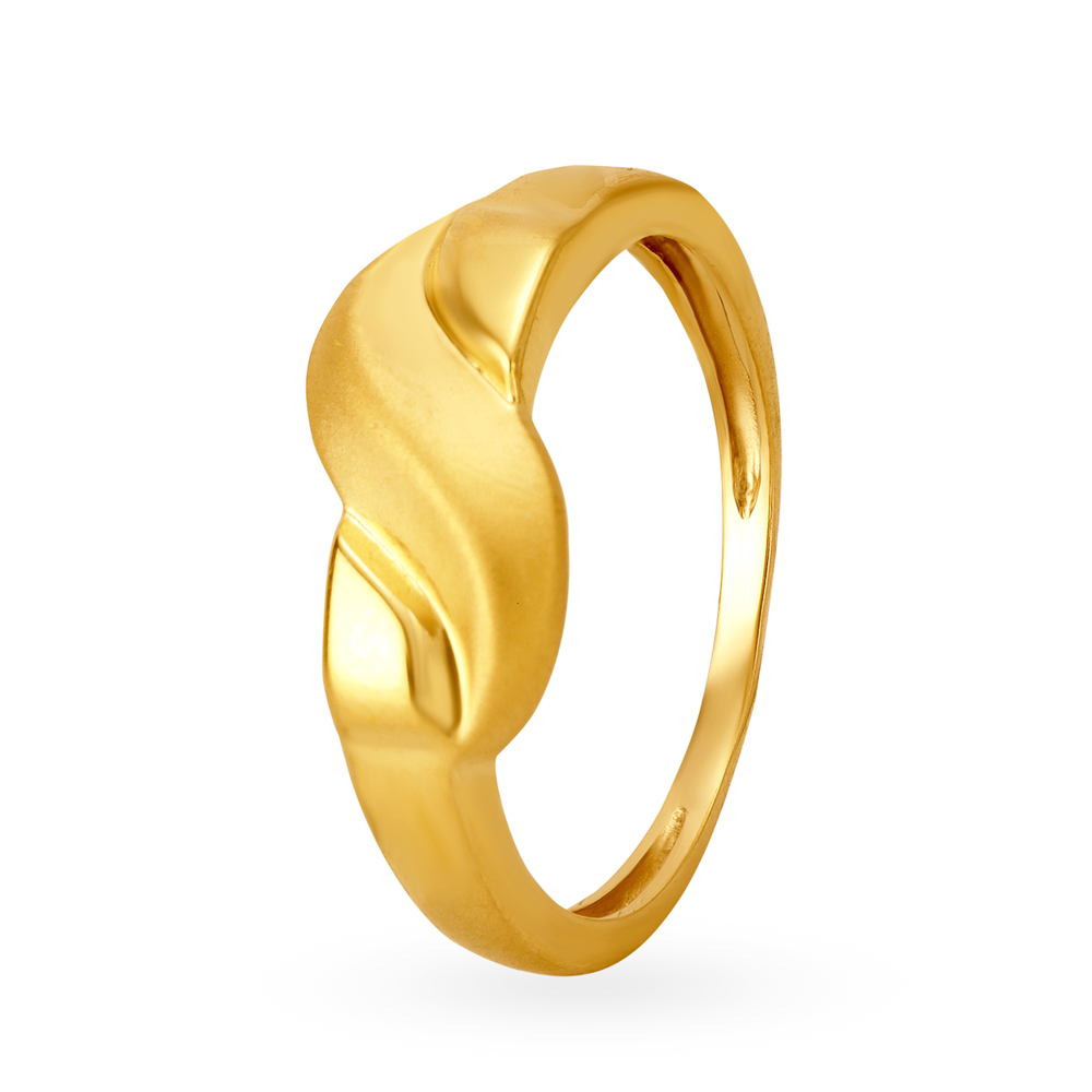 

Abstract Whimsy Gold Ring