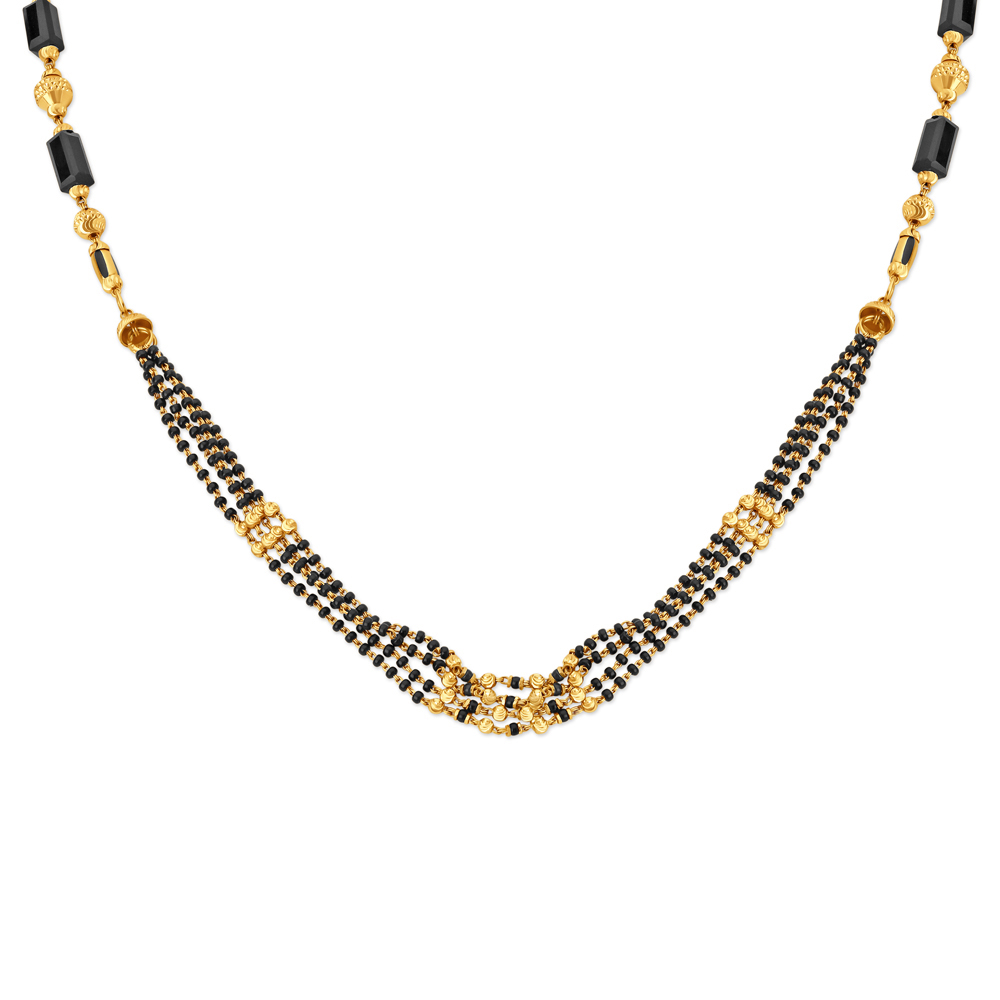 

Striking Gold Mangalsutra