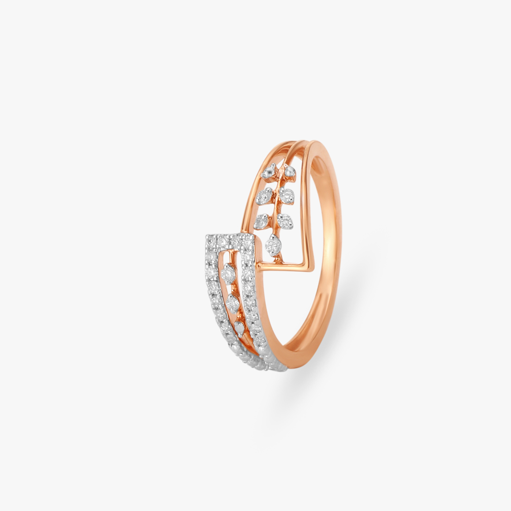 

Radiant Lattice Diamond Finger Ring