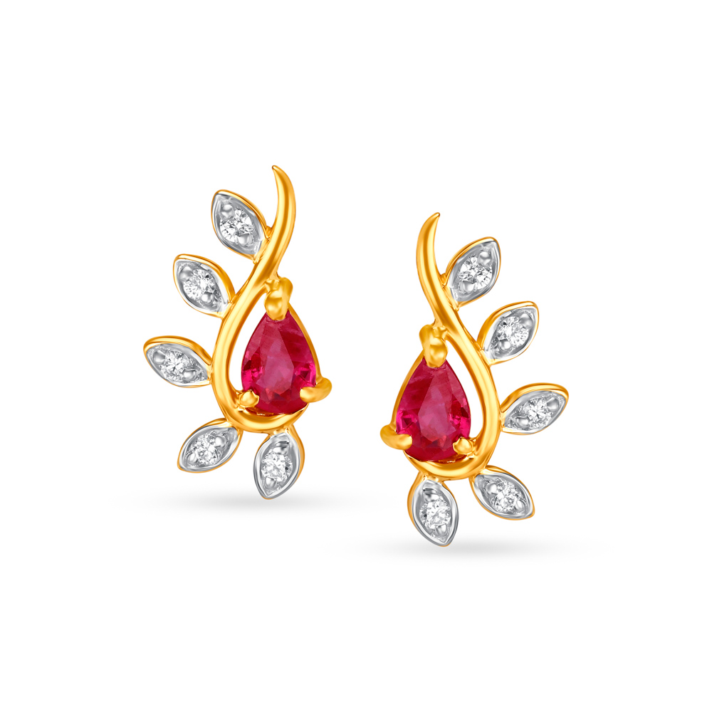 Ruby on sale jewellery tanishq