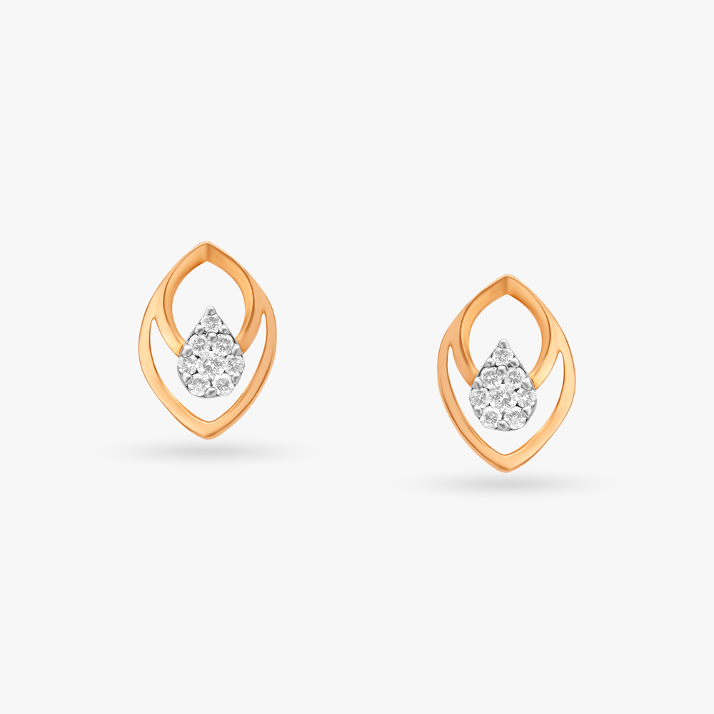 

Dainty Dazzle Diamond Stud Earrings