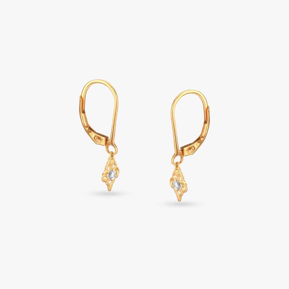 

Charmed Elegance Diamond Hoop Earrings for Kids