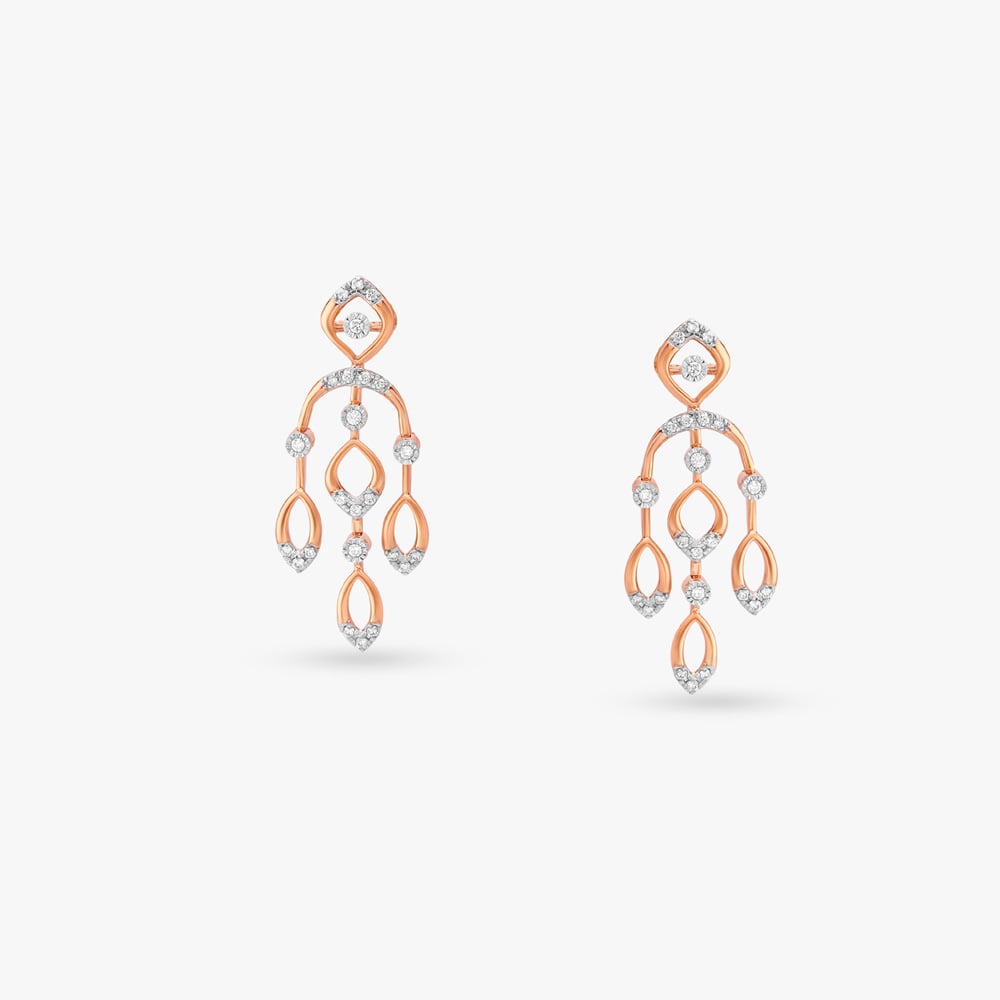 

Chandelier Diamond Drop Earrings