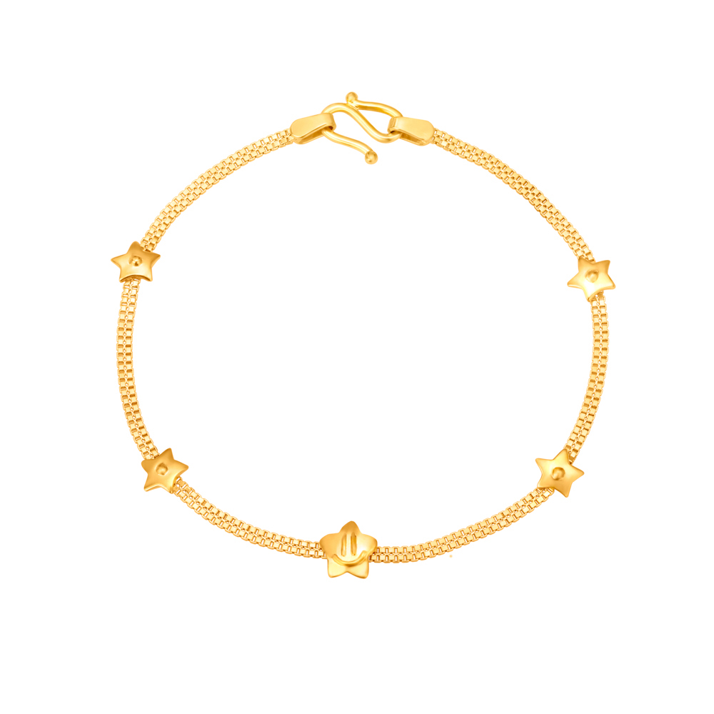 Starry Night Gold Bracelet for Kids