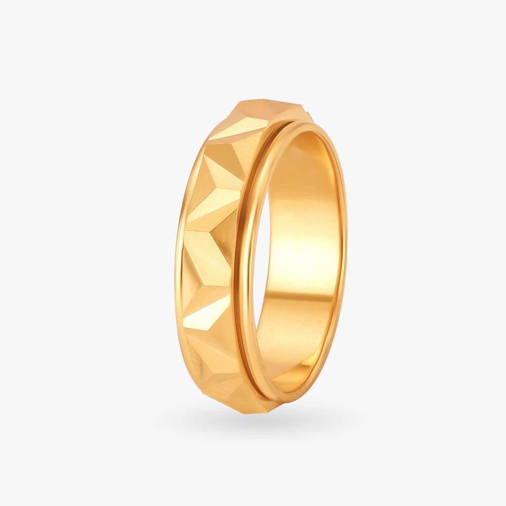 Timeless Gold Men Finger Ring for Men