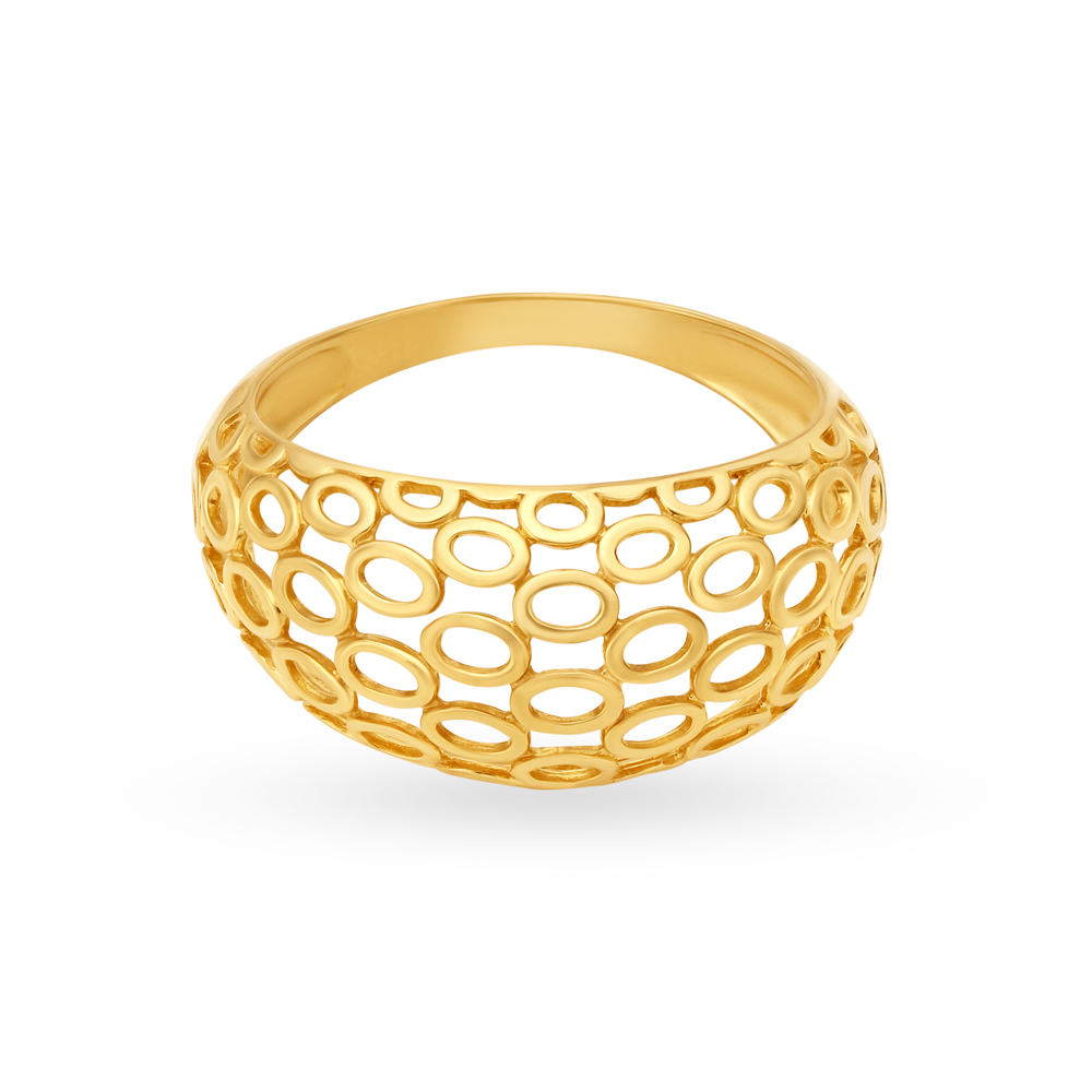 

Ethnic Gold Finger Ring