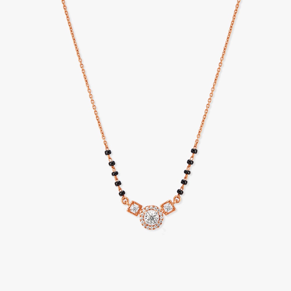 

Cluster Grace Diamond Mangalsutra