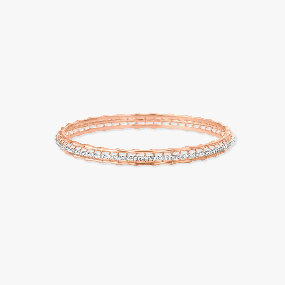 

Glistening Orbicular Diamond Bangle