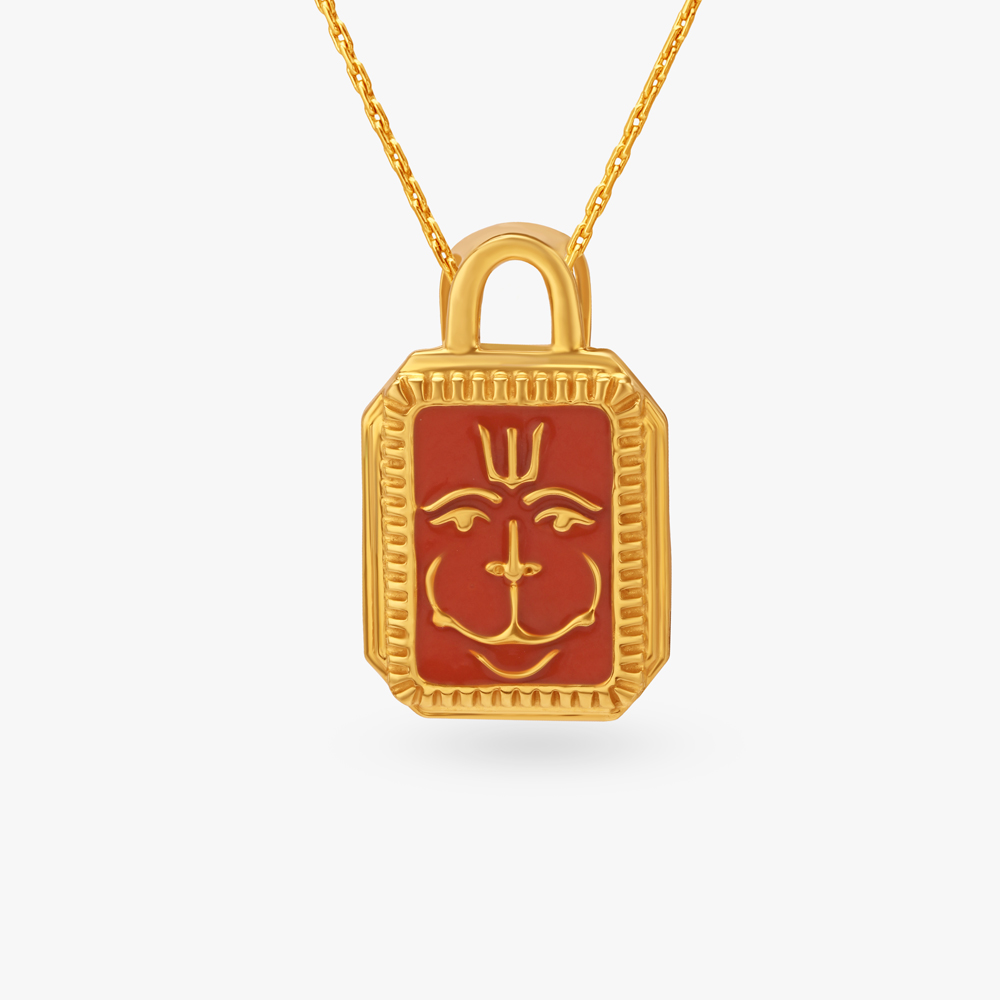 Hanuman pendant deals tanishq