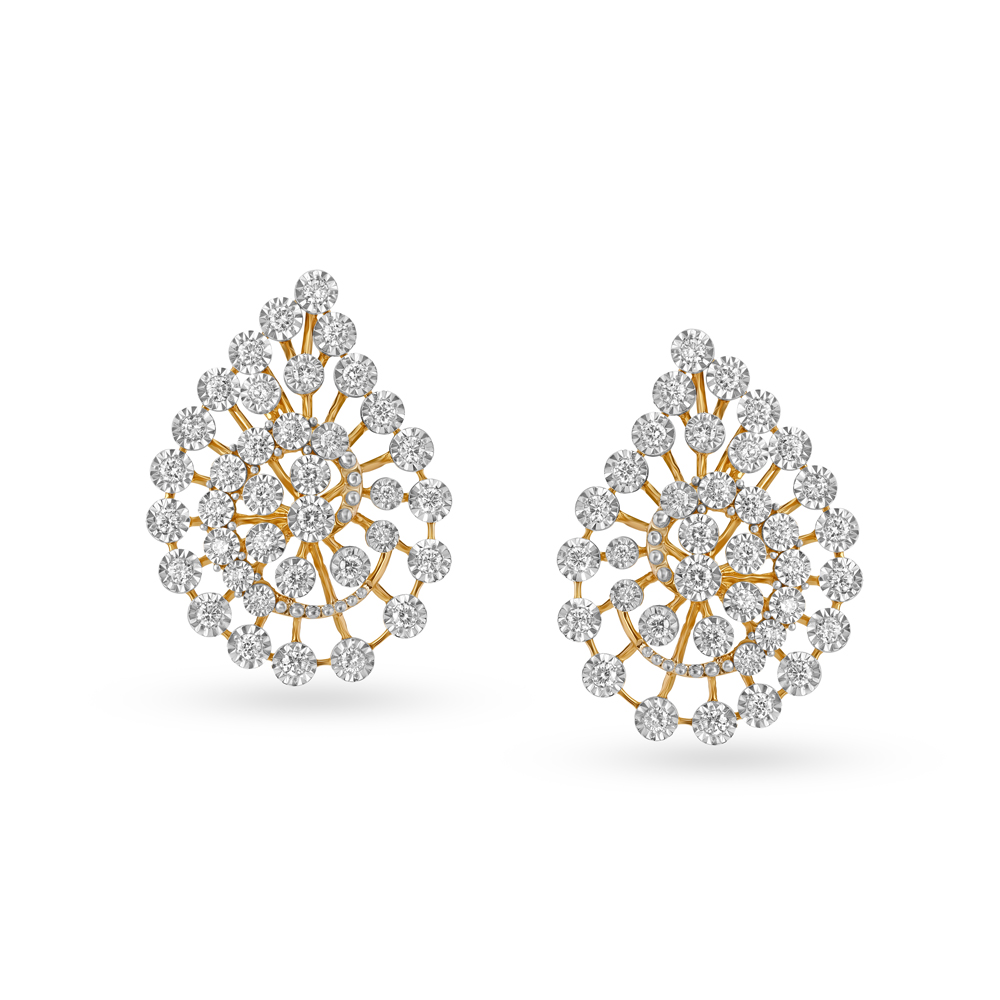 2.02ct Fancy Yellow Pear Shaped Diamond Earrings – Mark Broumand