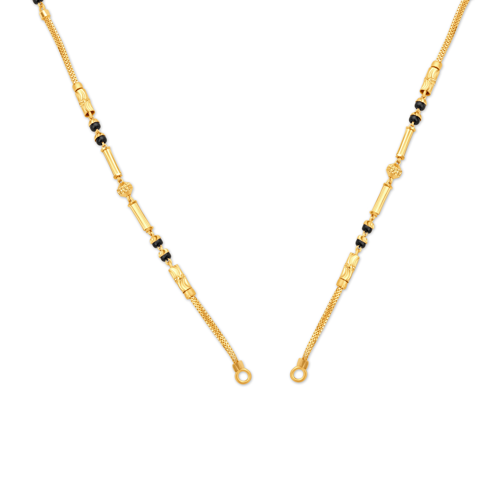 

Eclectic Traditional Gold Mangalsutra Chain