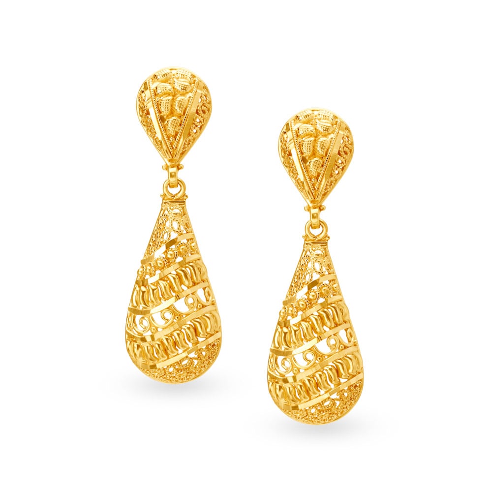 

Royal Teardrop Drop Earrings