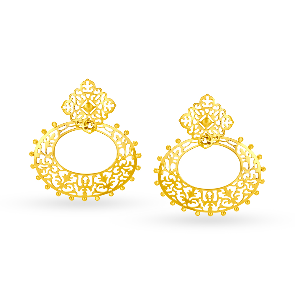 

Ethereal Gold Drop Earrings