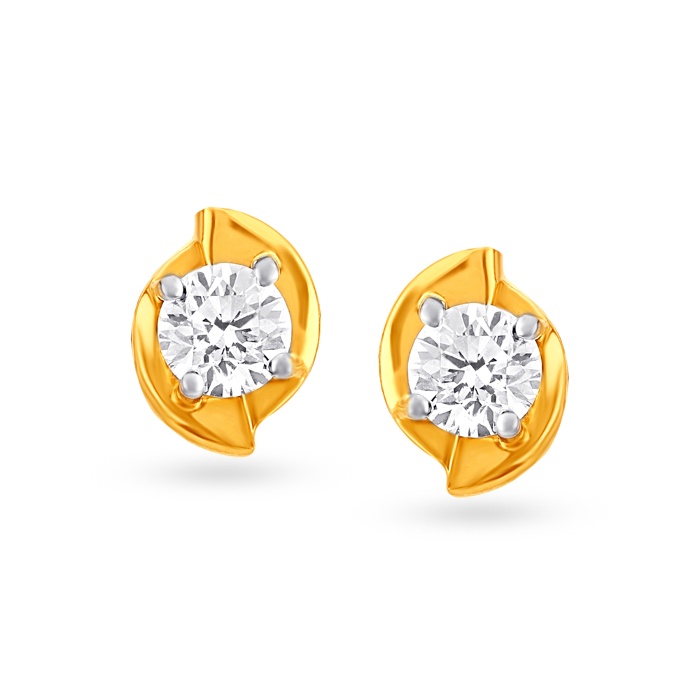 Enchanting Diamond Stud Earrings