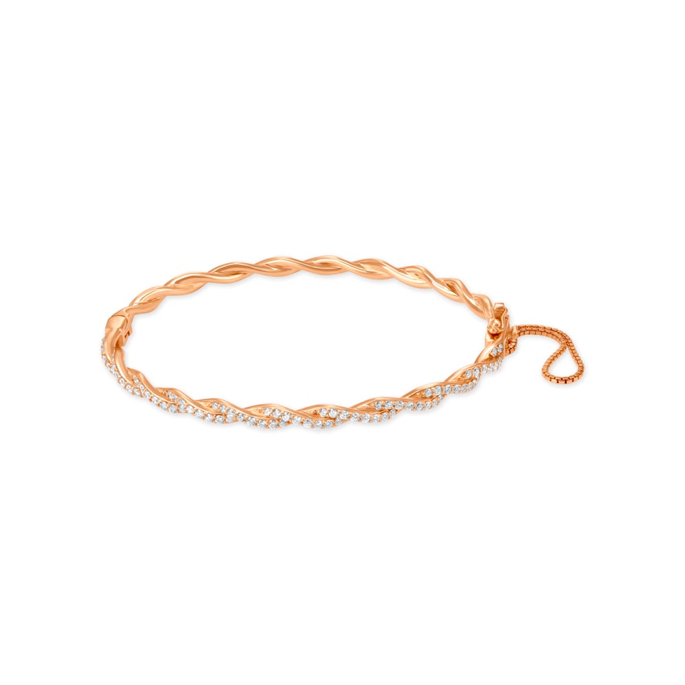 Tanishq rose online gold bangles