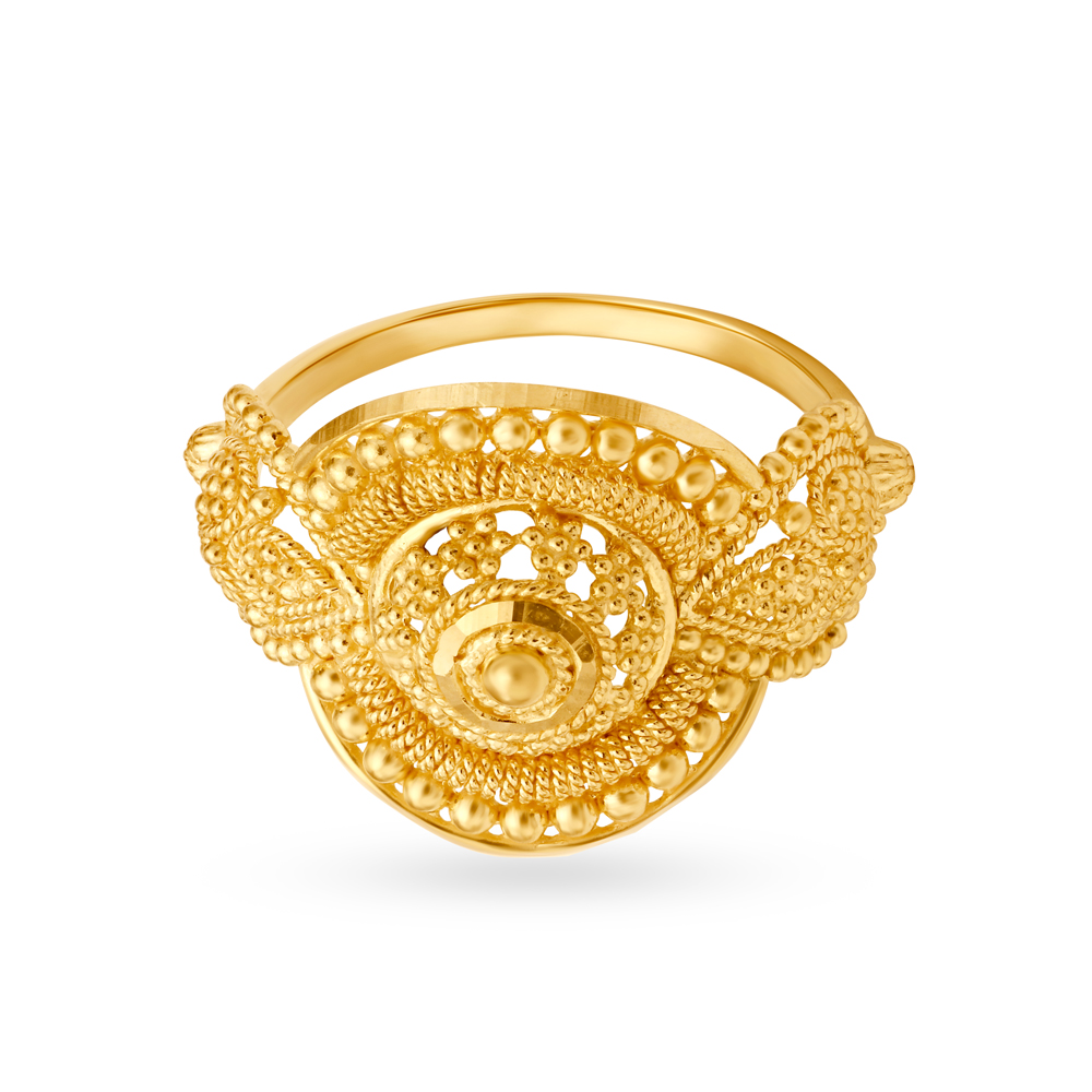 

Elaborate Traditional Gold Ring