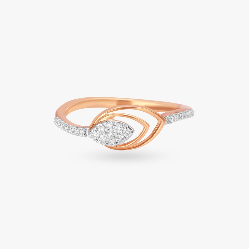 

Lotus Delight Diamond Finger Ring