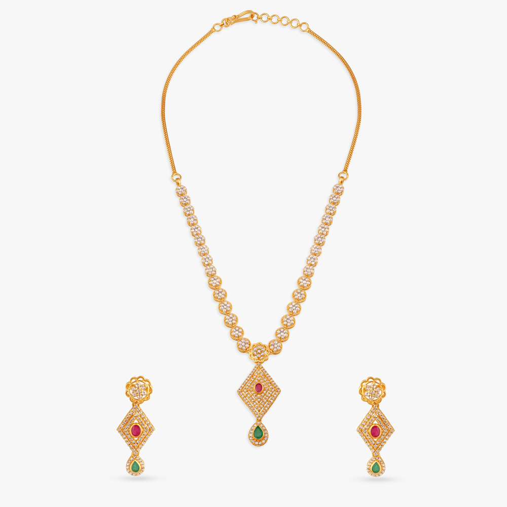 

Statement Of Elegance Necklace Set