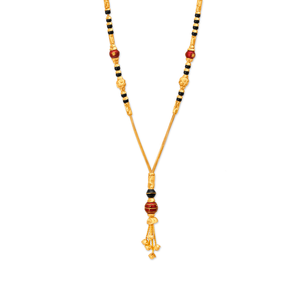 

Contemporary Bell Mangalsutra