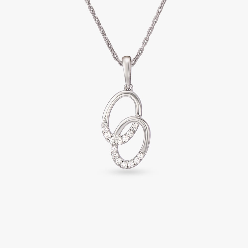 

Harmonic Loop Diamond Pendant