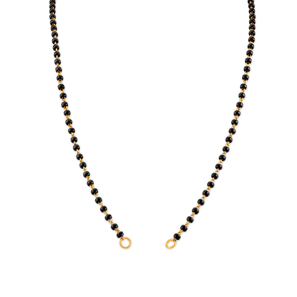 

Black Bead Traditional Mangalsutra