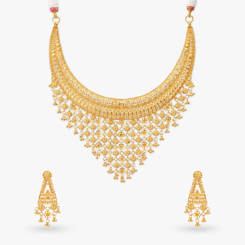 

Sculpted Splendour Necklace Set