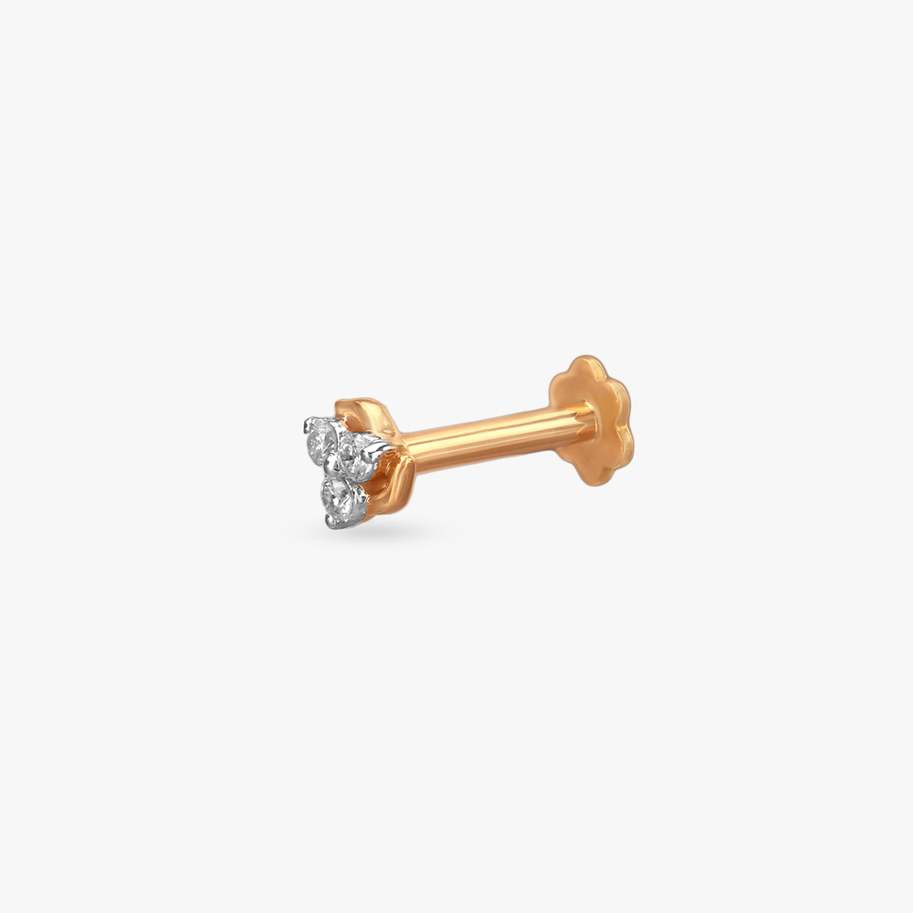 

Timeless Trio Diamond Nose Stud