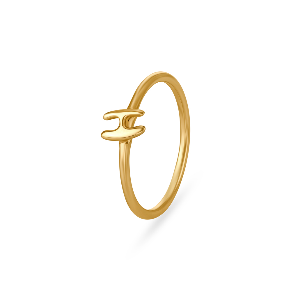 H name store gold ring