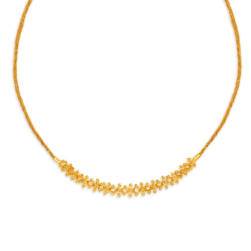 

Luminous Gold Necklace