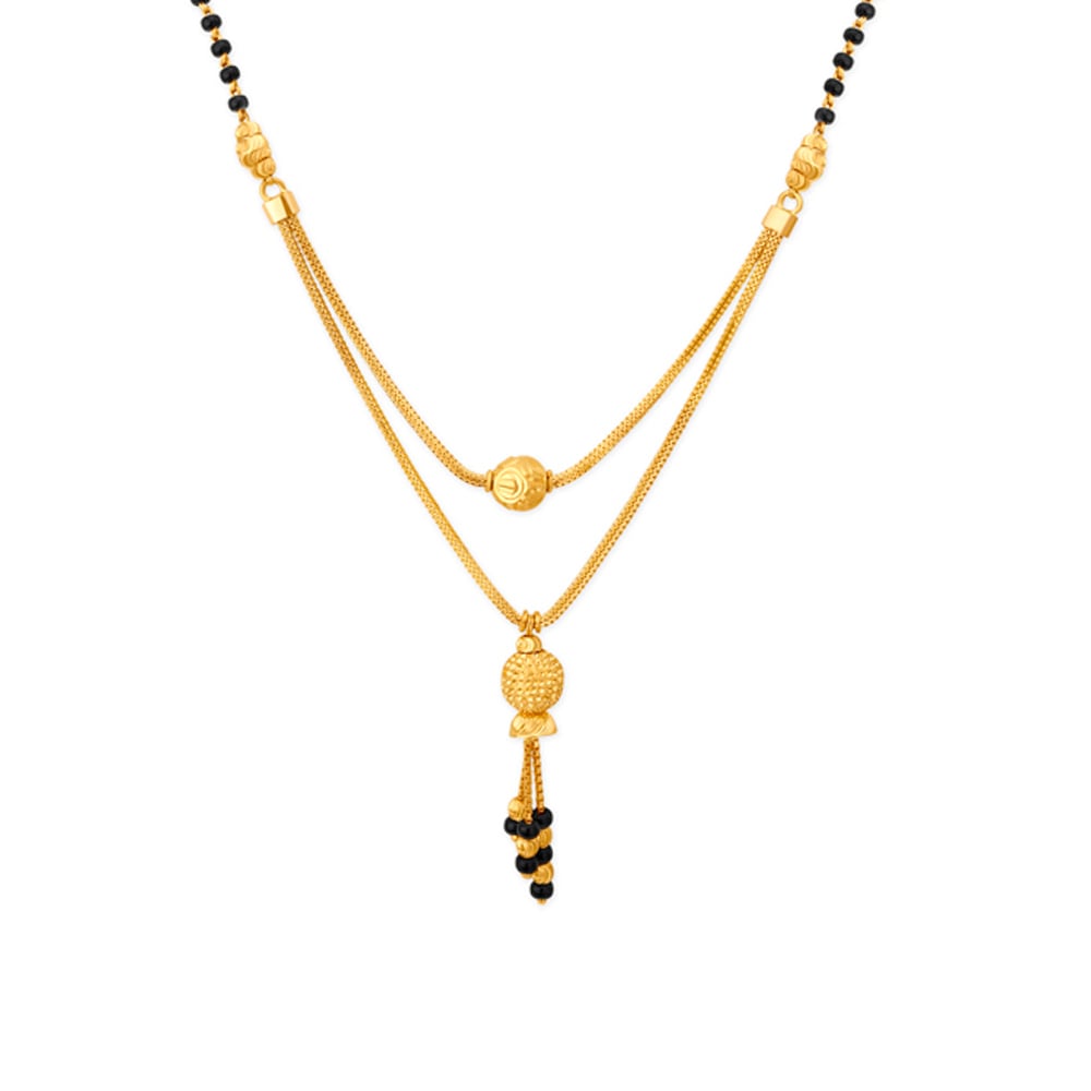 Unique gold sale mangalsutra designs