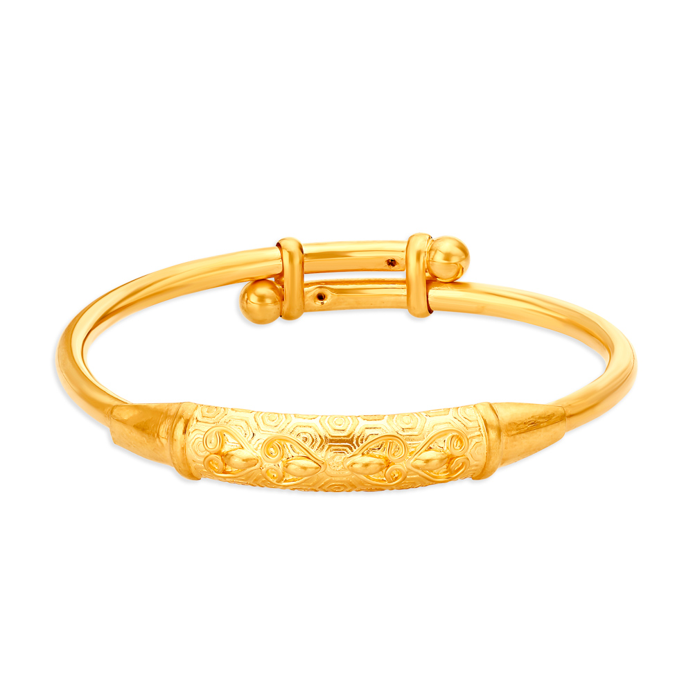 Traditional Filigree Gold Bangle Set