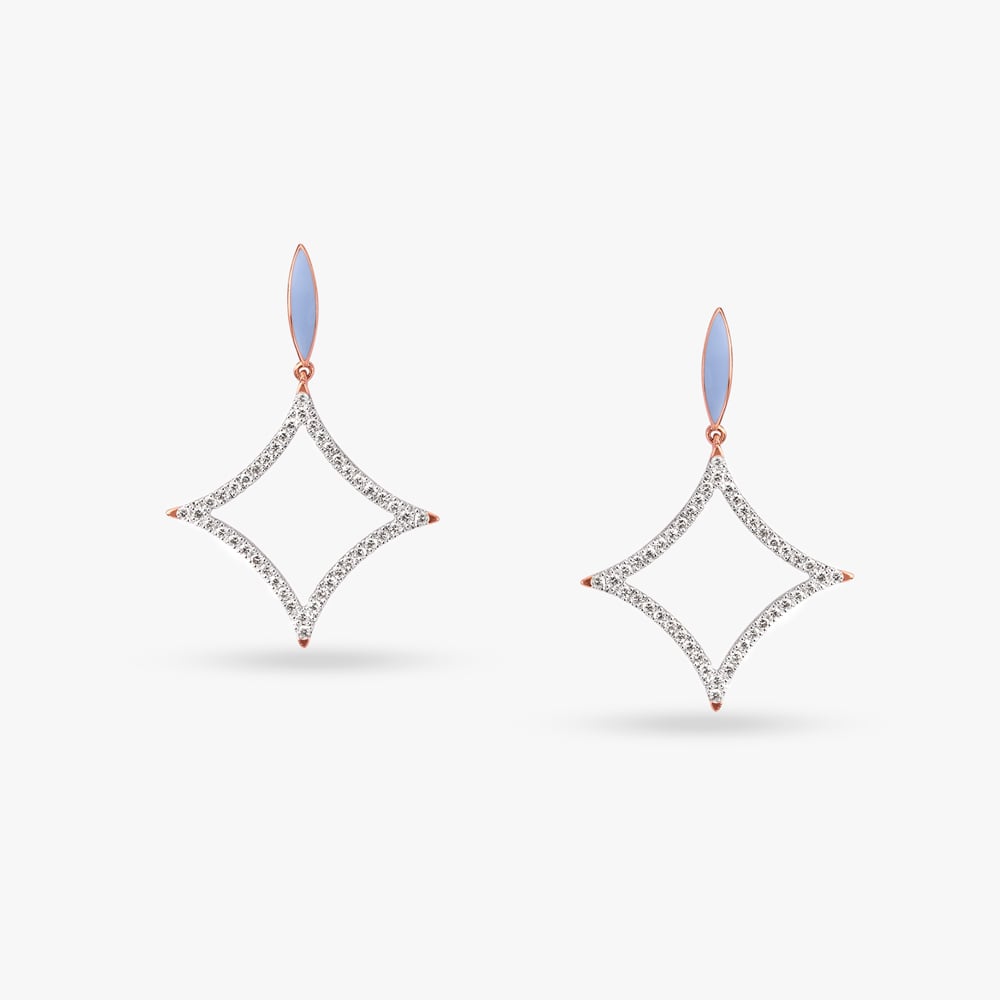 

Lavish Diamond Drop Earrings